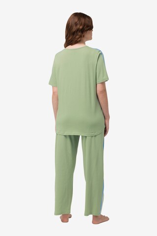 Ulla Popken Pyjama in Groen