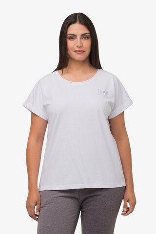 Ulla Popken T-Shirt in Weiß: predná strana