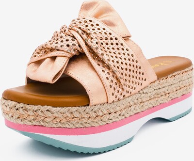 Kamoa Pantolette in rosegold, Produktansicht