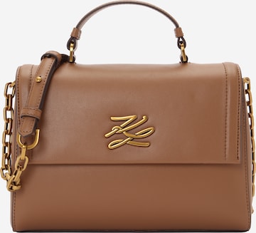 Karl LagerfeldRučna torbica - smeđa boja: prednji dio