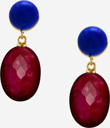 Gemshine Ohrringe in Red: front