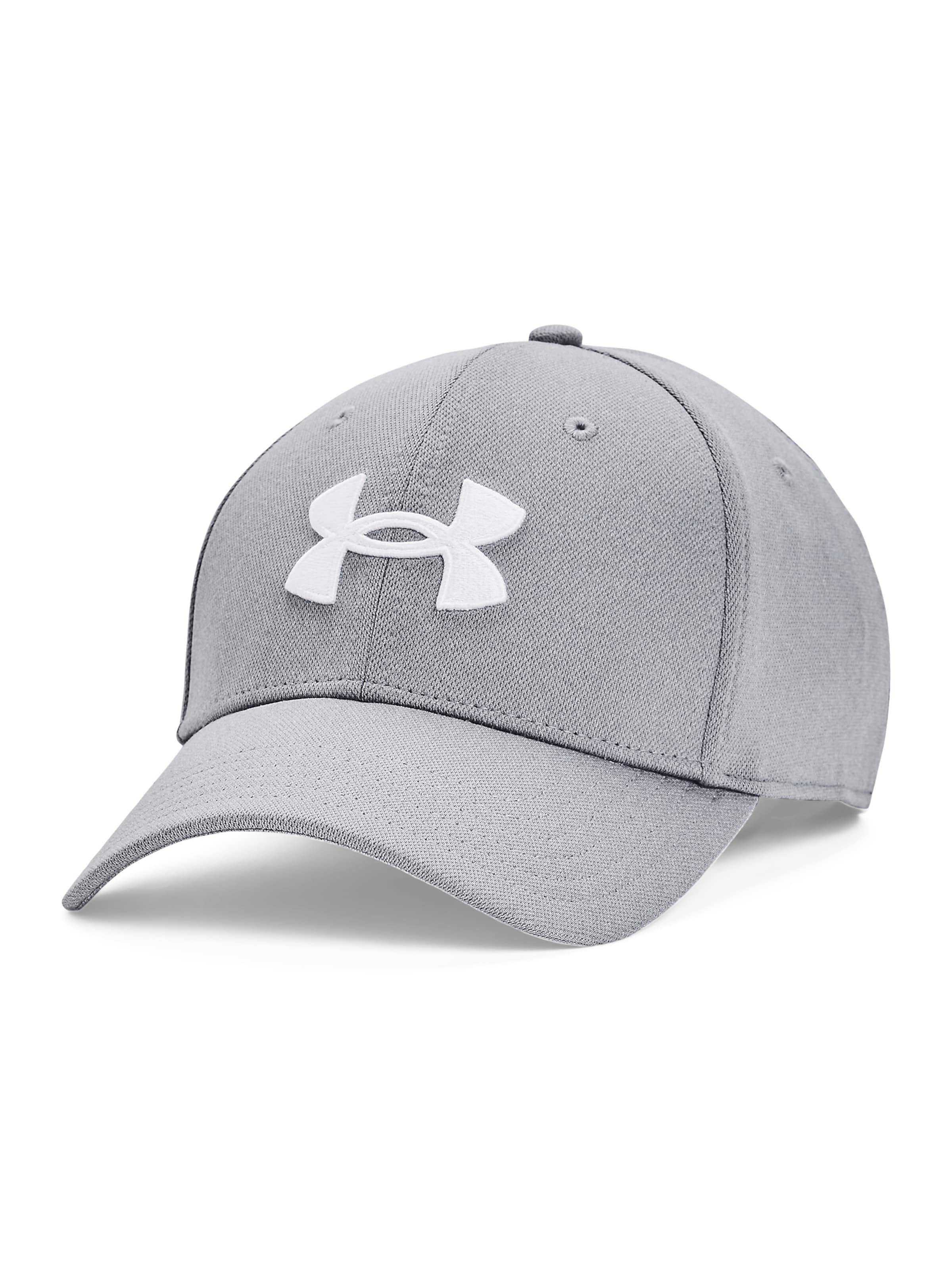 UNDER ARMOUR Sports cap 'Blitzing Low' in Grey: front