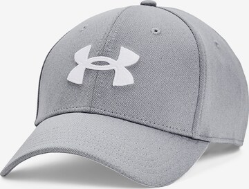 UNDER ARMOUR Athletic Cap in Grey: front