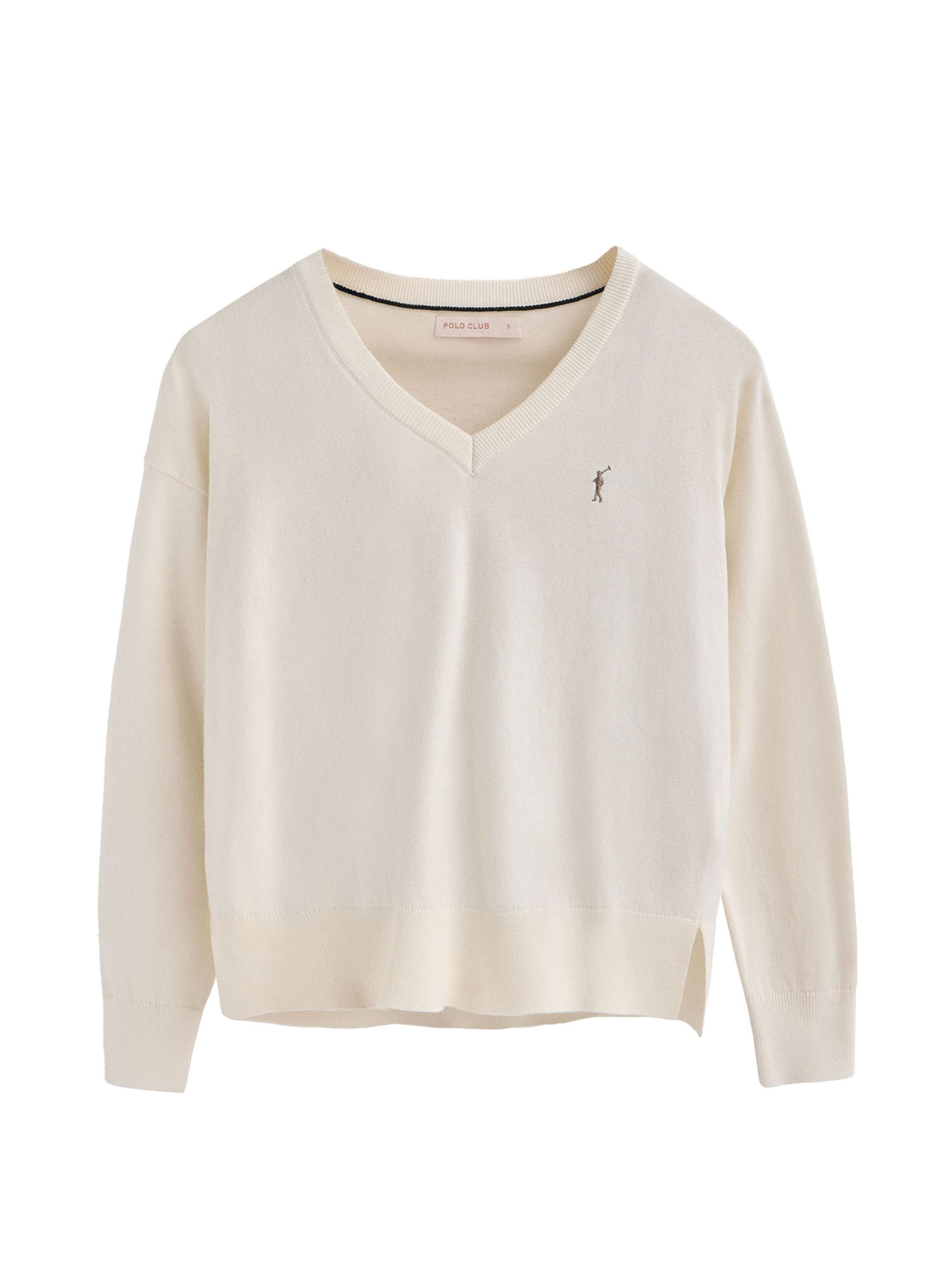 Polo Club Pullover in Weiß: Vorderseite
