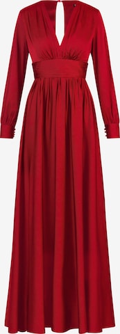 Robe de soirée Kraimod en rouge : devant