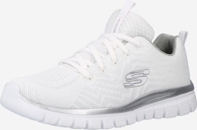 SKECHERS Sneaker 'Graceful Get Connected' in silber / weiß, Produktansicht