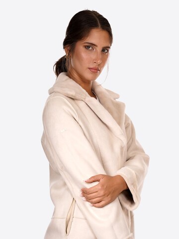 Manteau d’hiver 'Donna' Yes Zee en beige