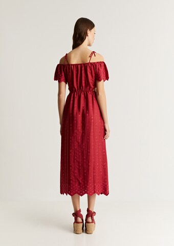 Scalpers Letní šaty – červená