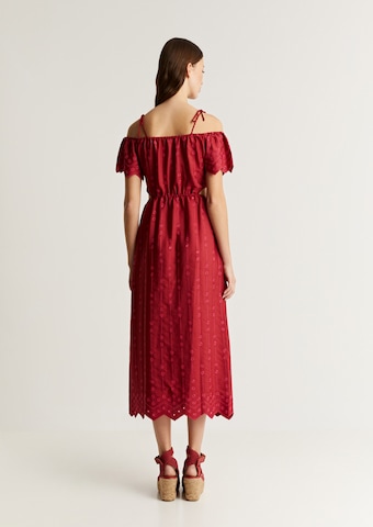 Scalpers Poletna obleka | rdeča barva