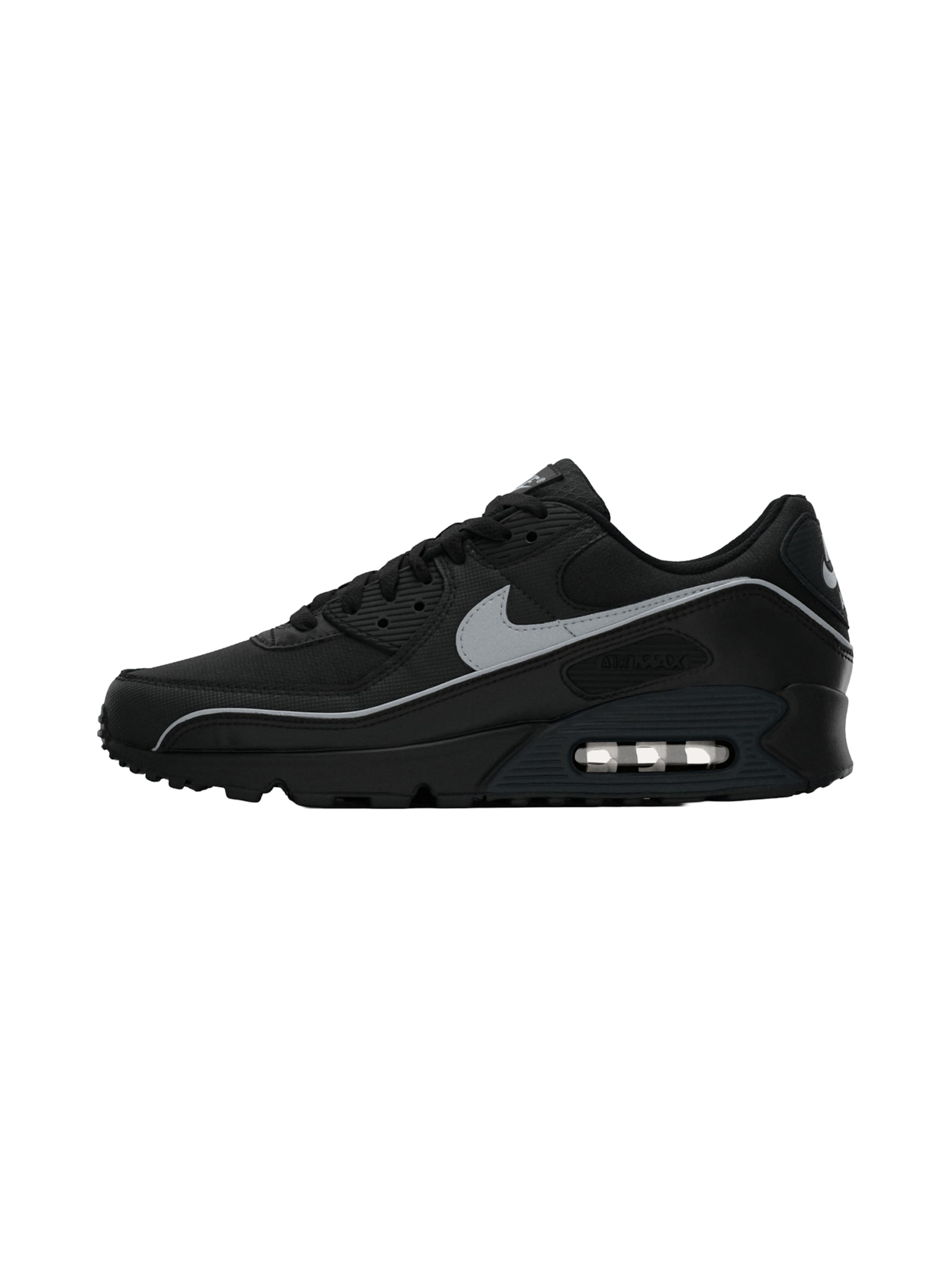 Sneaker bassa 'Air Max 90 Premium' di Nike Sportswear in nero: frontale