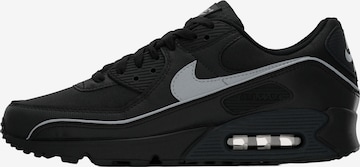 Nike SportswearNiske tenisice 'Air Max 90 Premium' - crna boja: prednji dio