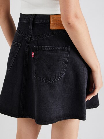 LEVI'S ® - Falda 'Mini Flounce Skirt' en negro