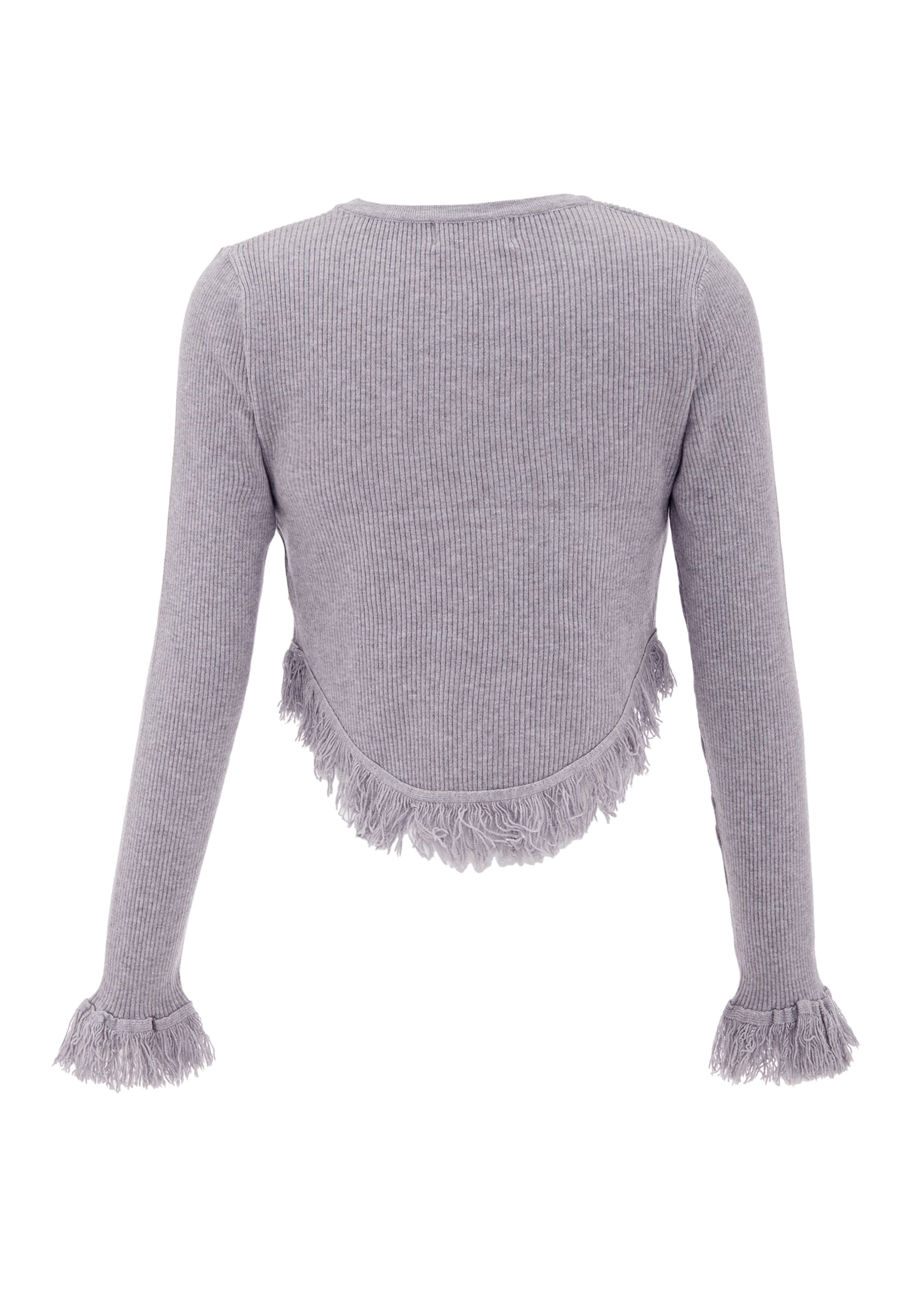Pull-over swirly en gris