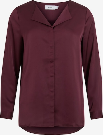 Chemisier 'ELLETTE' VILA en rouge : devant