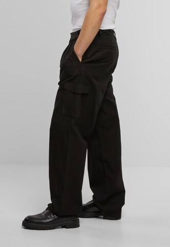 Wide leg Pantaloni cu buzunare de la Urban Classics pe negru
