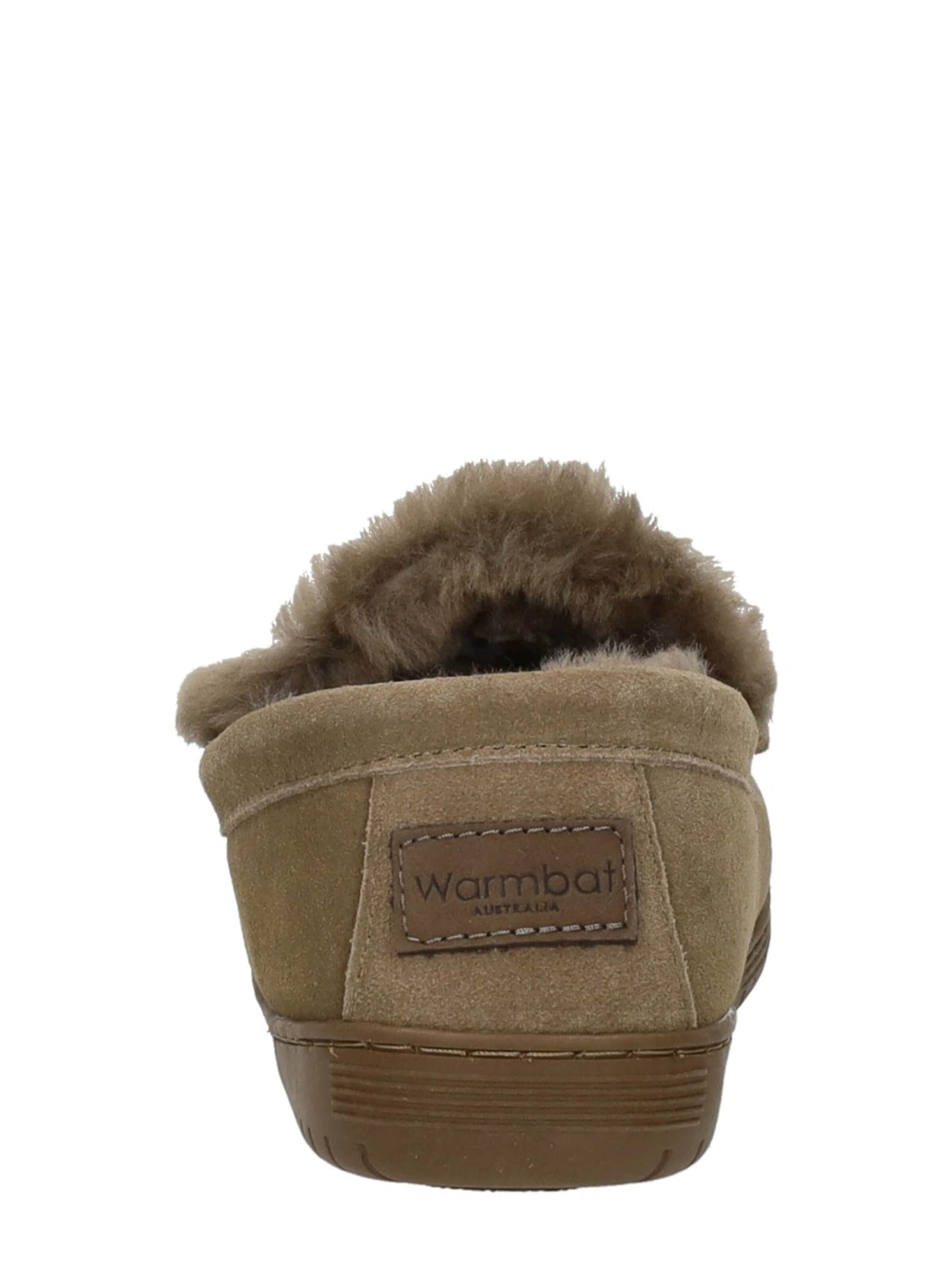 Warmbat Hausschuh 'Grizzly'‌‌ in Grau