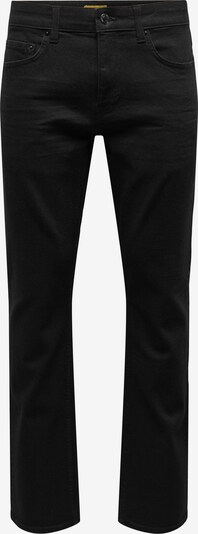 Only & Sons Jeans 'WEFT' in de kleur Zwart, Productweergave