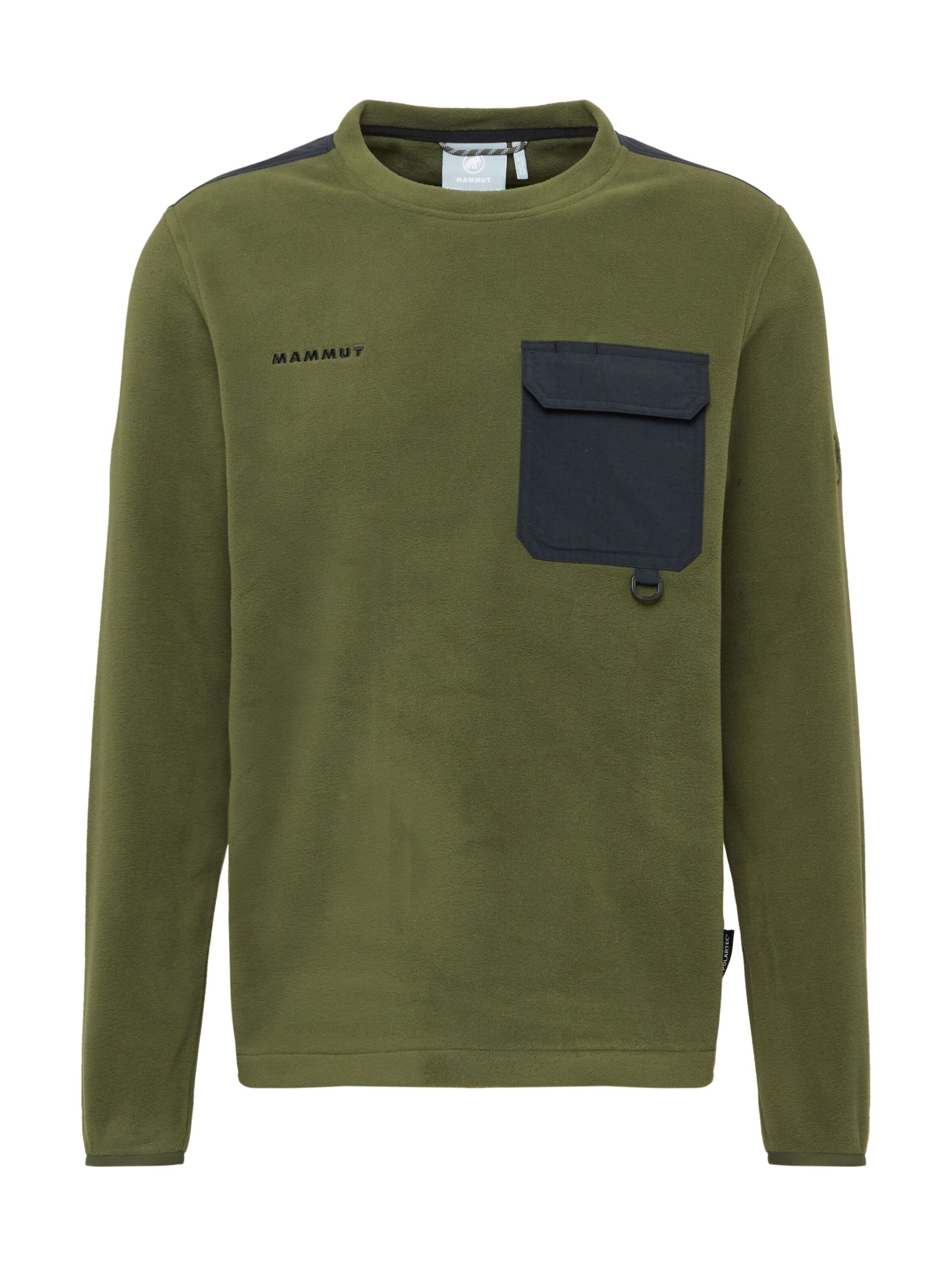 MAMMUT Athletic Sweater in Green: front