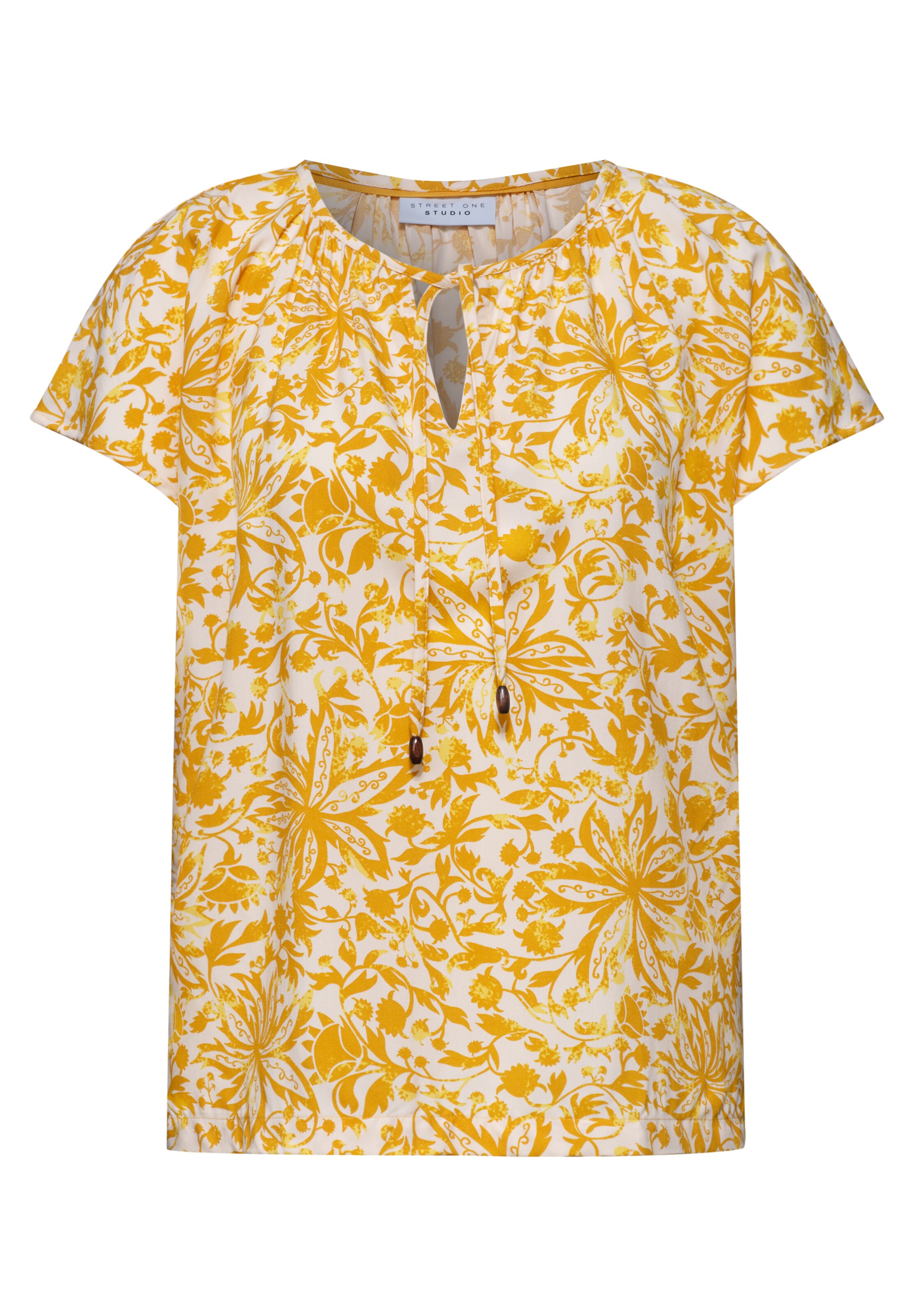 Street One Studio Bluse in Gelb: Vorderseite