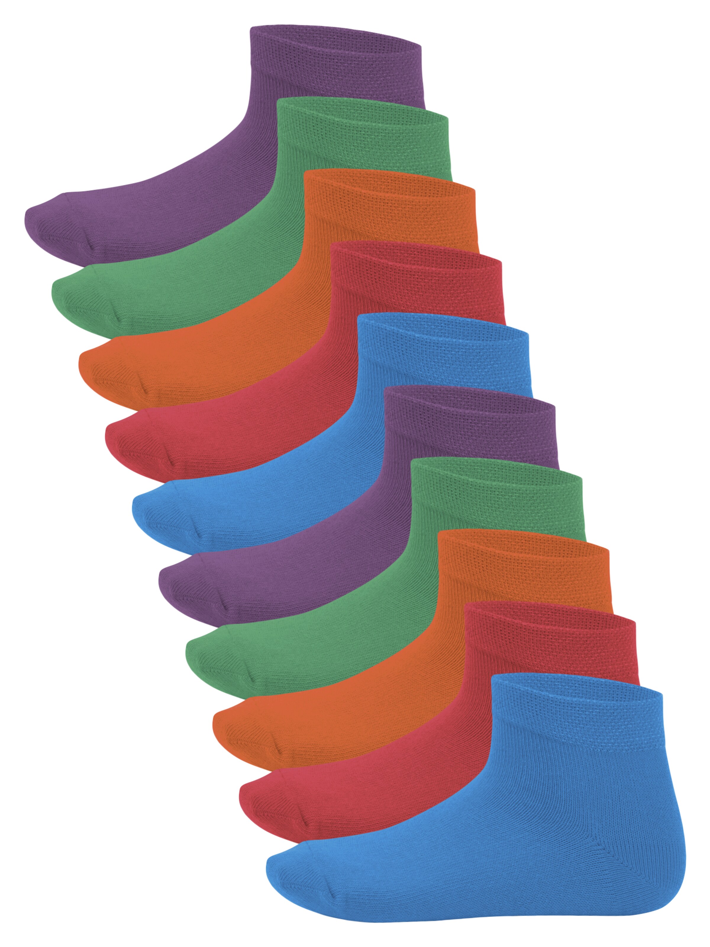 footstar Socks 'EVERYDAY!' in Blue: front