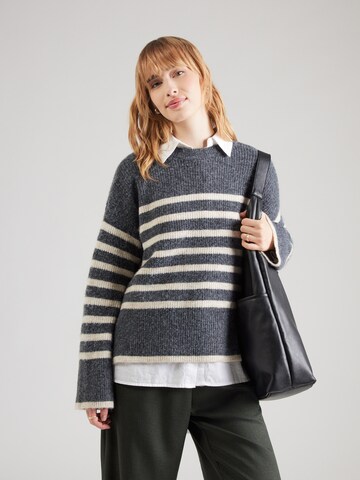 pilka PIECES Megztinis 'PCLINE': priekis