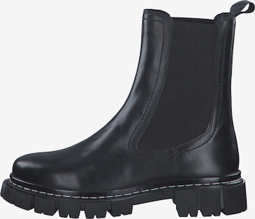 s.Oliver - Botas Chelsea en negro