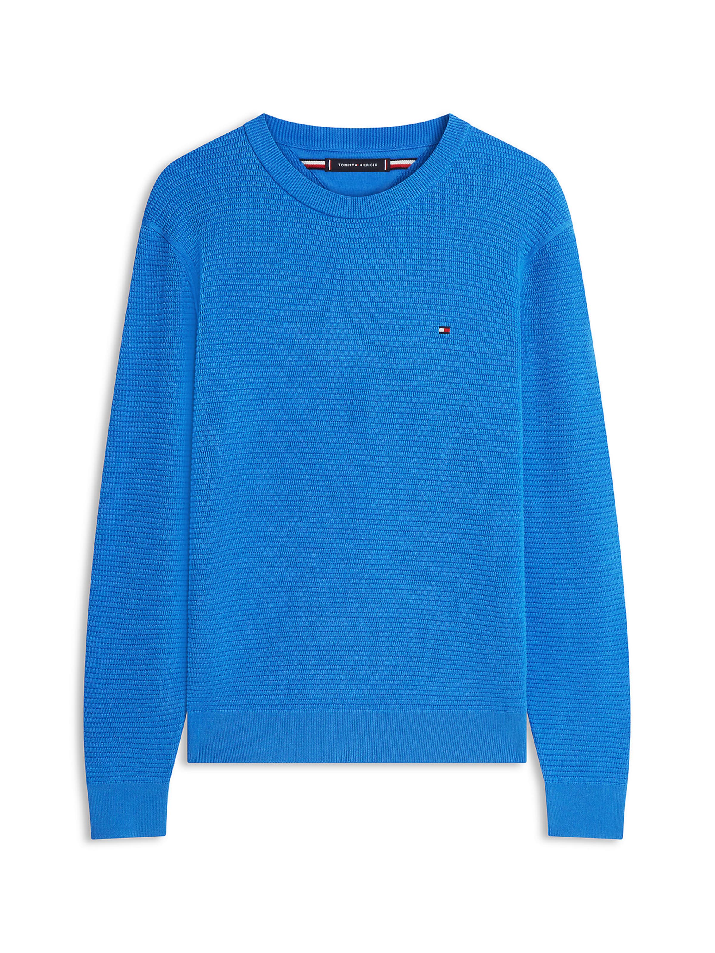 TOMMY HILFIGER Sweater in Blue: front