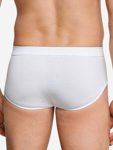 SCHIESSER Slip 'Cotton Essentials Feinripp' in White