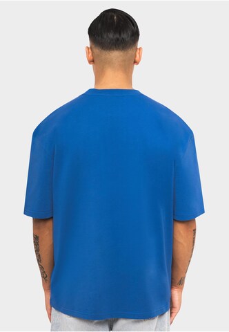 Dropsize Shirt 'Heavy Embo' in Blau
