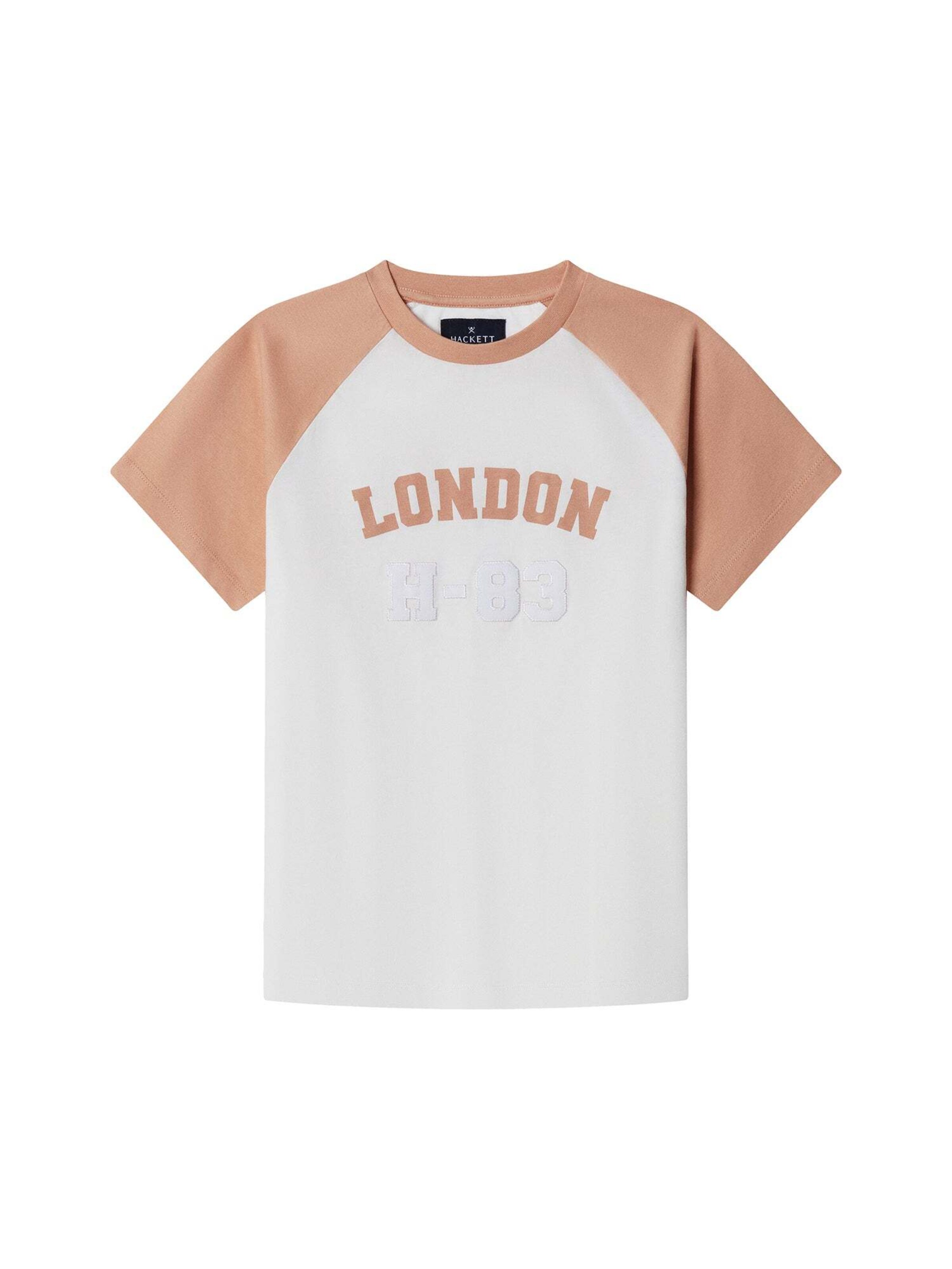 Maglietta di Hackett London in arancione: frontale