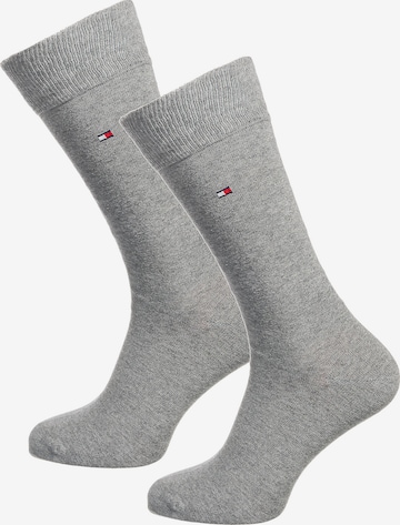 Chaussettes Tommy Hilfiger Underwear en gris : devant