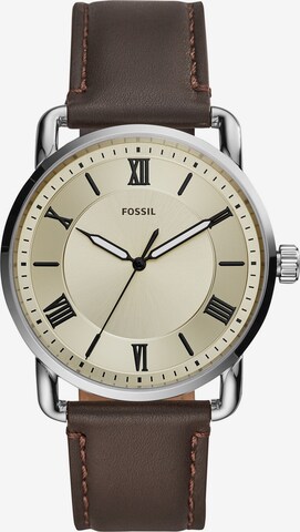 FOSSIL Analog Watch 'COPELAND' in Brown: front