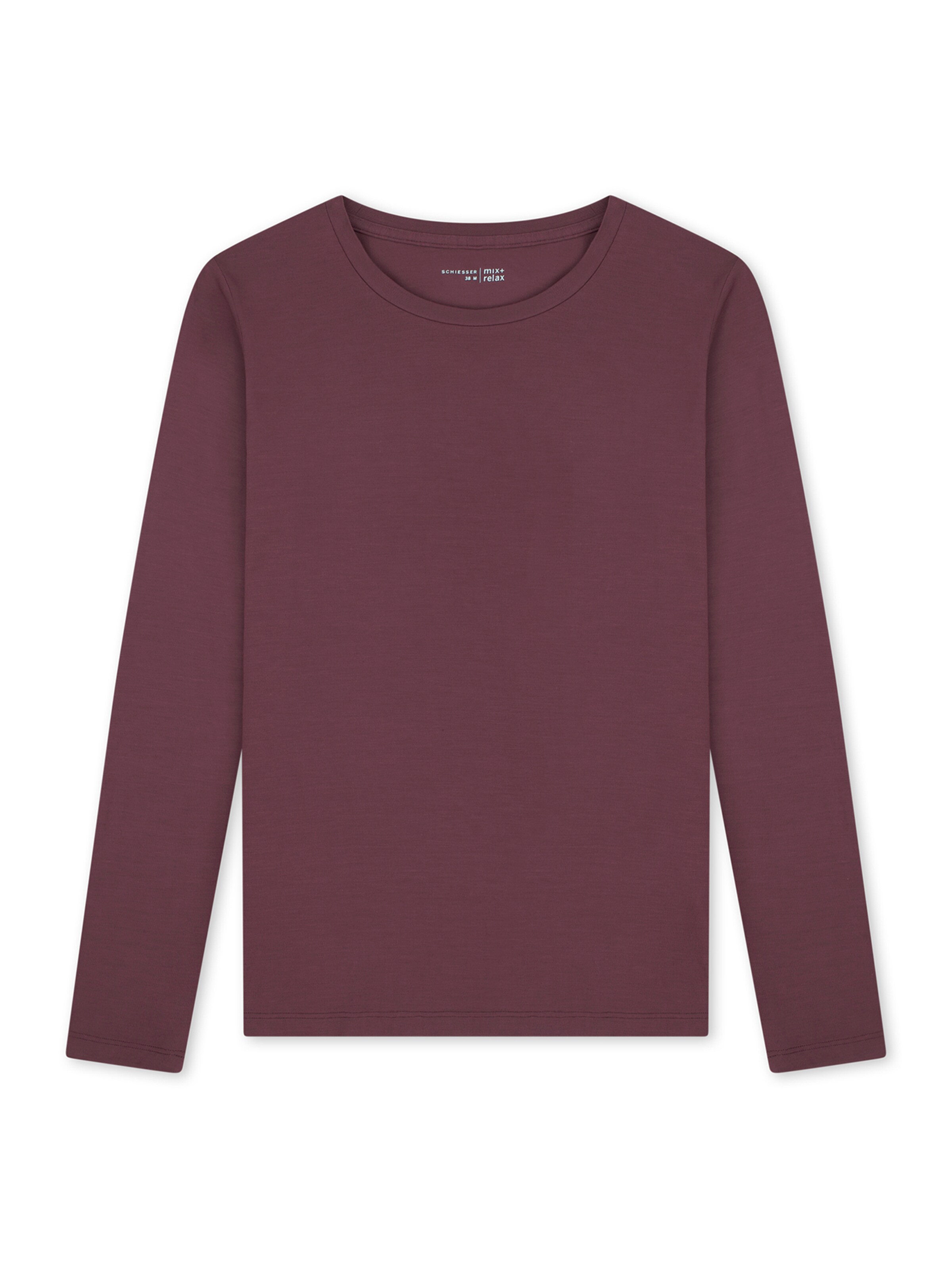 Chemise de nuit ' Mix Relax ' SCHIESSER en marron : devant