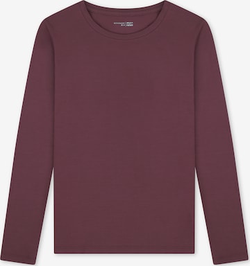 Chemise de nuit ' Mix Relax ' SCHIESSER en marron : devant