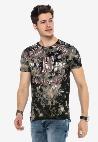 CIPO & BAXX Shirt 'CBJ MOTOR BIKE' in Gemengde kleuren