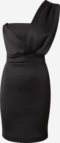WAL G. Φόρεμα κοκτέιλ 'JACQUELINE' σε μαύρο: μπροστά
