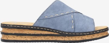 Rieker Pantolette in Blau