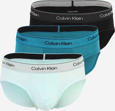 XS dydžio Vyriškos kelnaitės iš Calvin Klein Underwear, spalva – mėlyna / žalia / juoda, Prekių apžvalga
