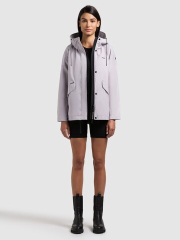 khujo Jacke 'Sang2' in Lila