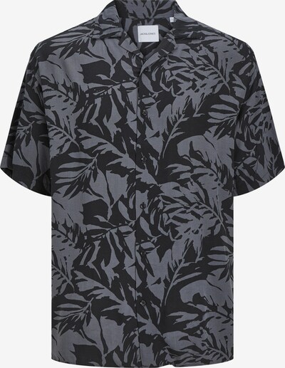 JACK & JONES Button Up Shirt 'Hawaii' in Grey, Item view