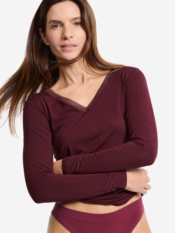 ETAM Unterhemd 'Warme Up Lace' in Rot