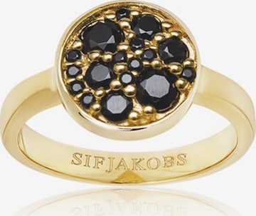 Sif Jakobs Jewellery Damen-Ring 925er Silber Farbstein ' ' in Gold: predná strana