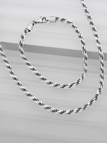 Tony Fein Bracelet 'Kordel' in Silver