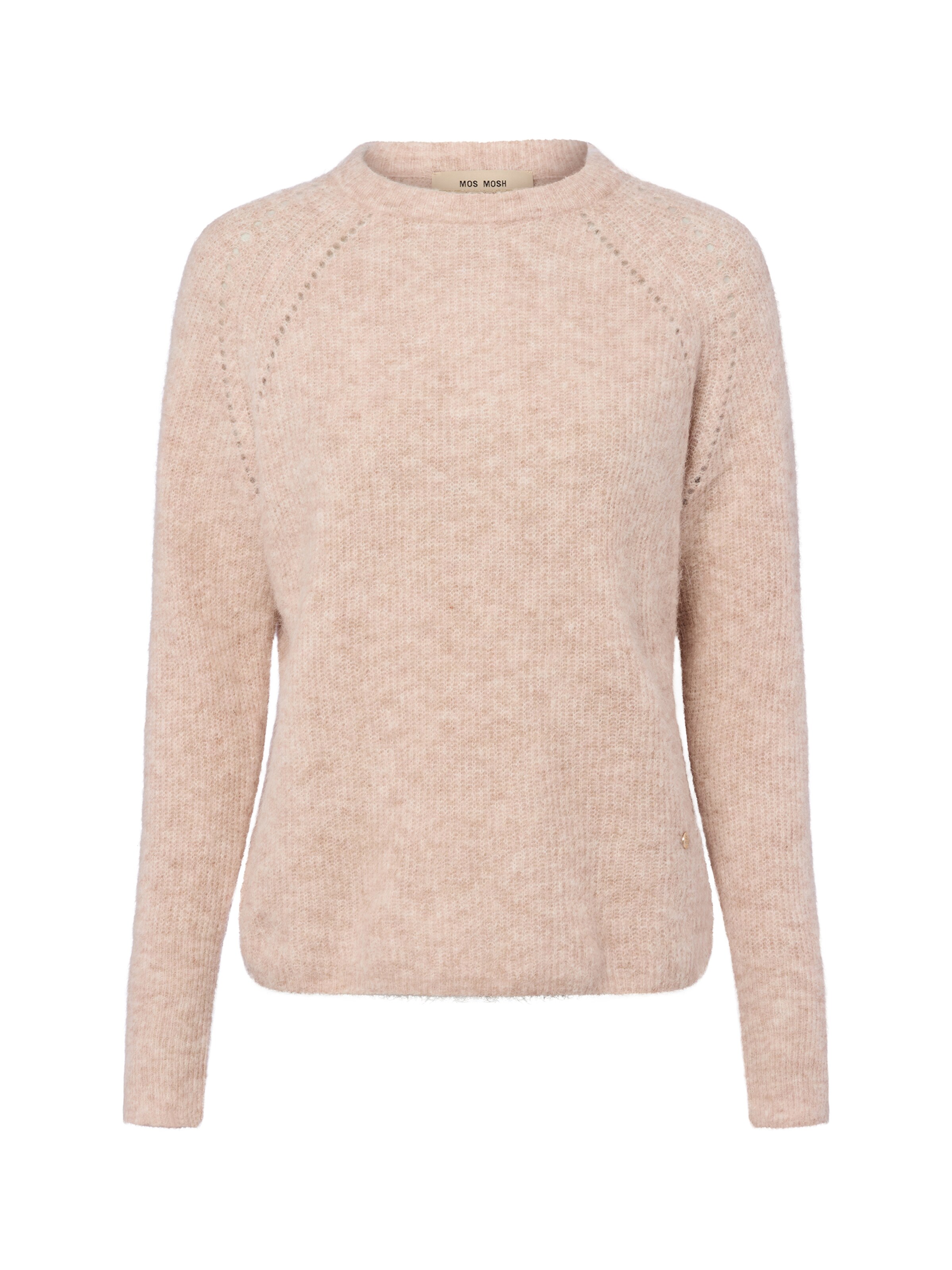 MOS MOSH Trui 'Tammy' in Beige: voorkant