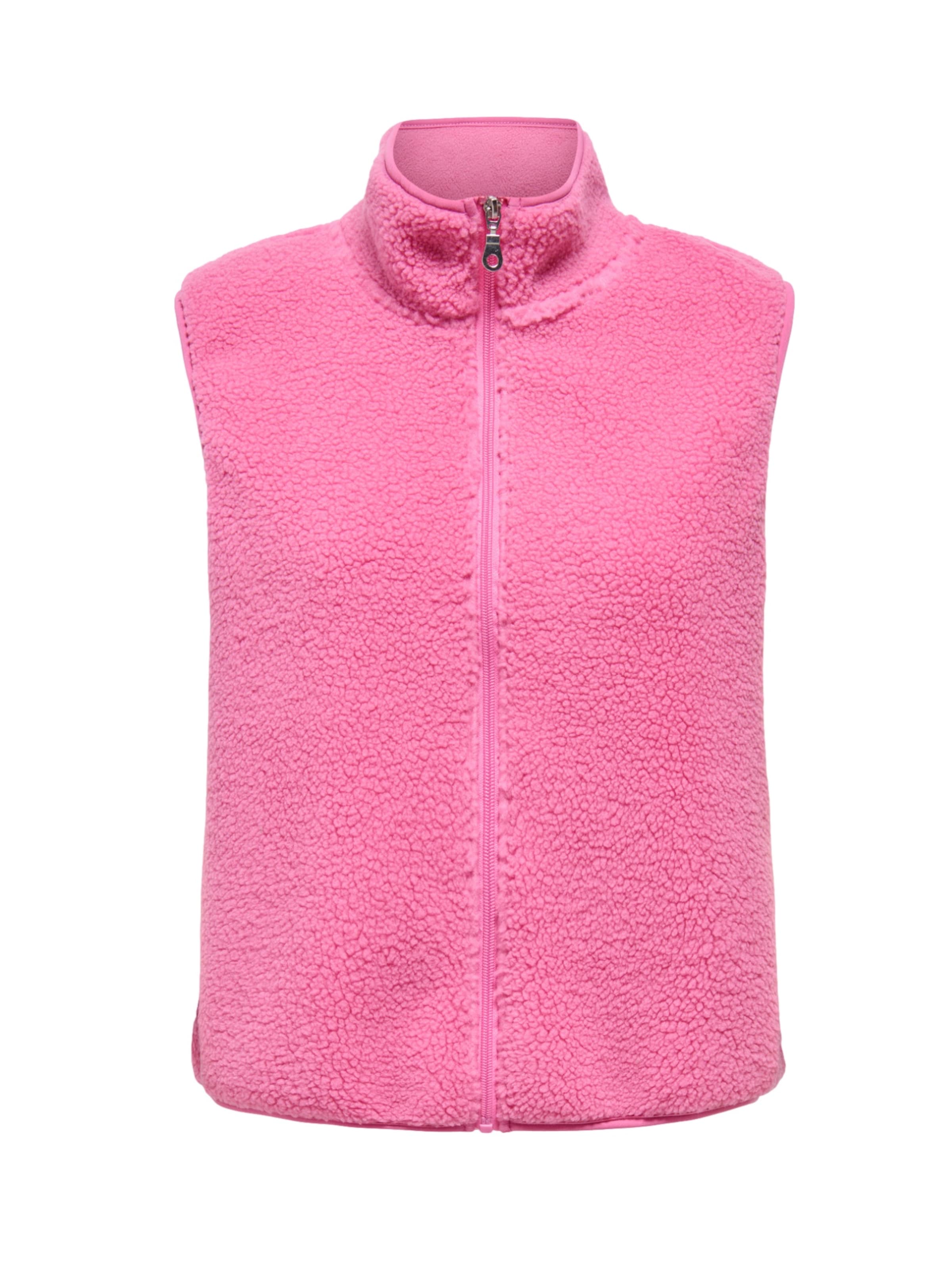Gilet 'Cavy' ONLY PLAY en rose : devant
