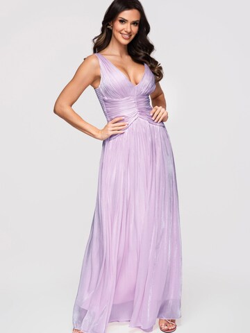 Ombre Abendkleid‌‌‌ in Lila