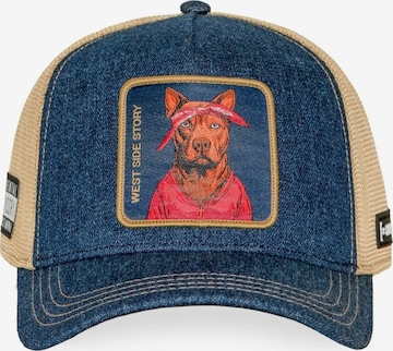 Capslab Czapka z daszkiem 'Gorra capslab denim oscura west side trucker cap' w kolorze mieszane kolory: przód