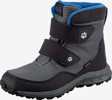JACK WOLFSKIN Snow Boots in Grey: front