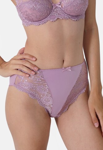 Slip 'Classic Lace' sassa en violet : devant