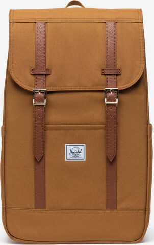 Herschel Rucksack 'Retreat' in Bronze: predná strana